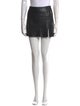 Veda x Reformation Leather Mini Skirt