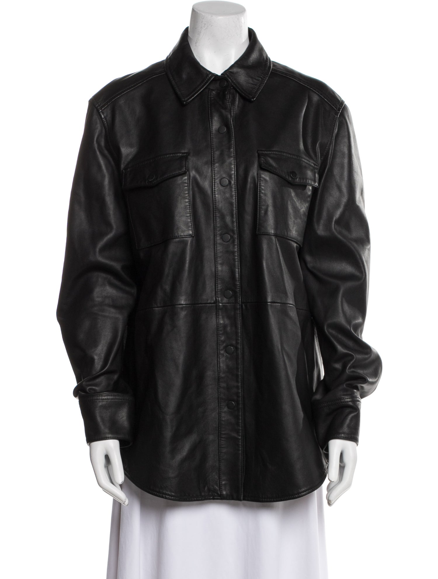 Veda x Reformation Leather Jacket