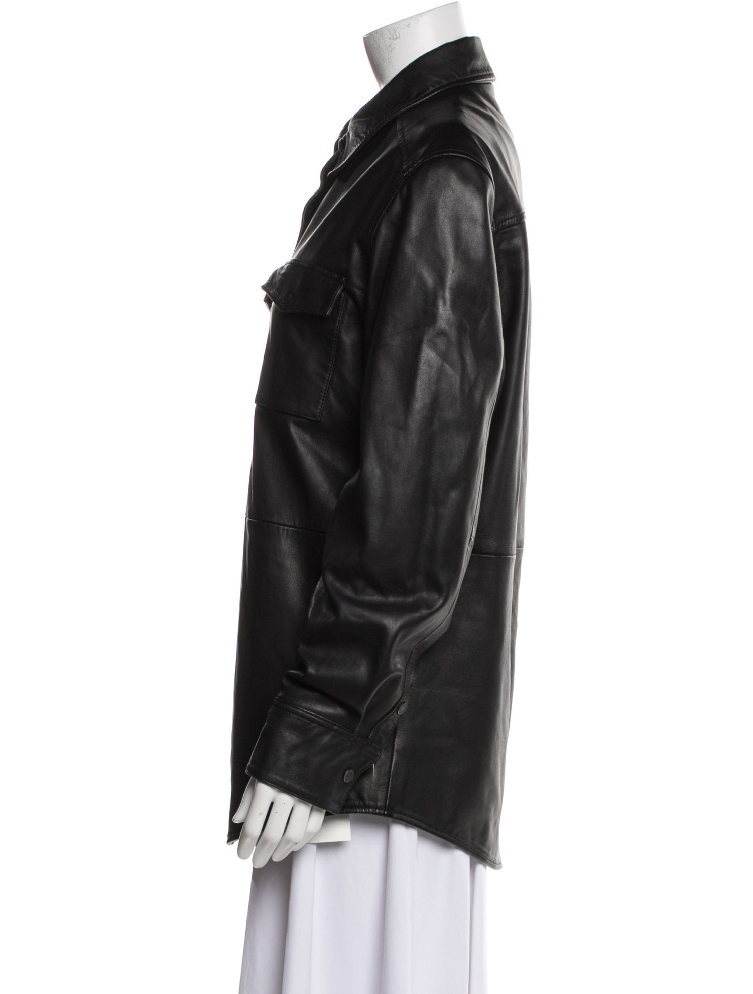 Veda x Reformation Leather Jacket