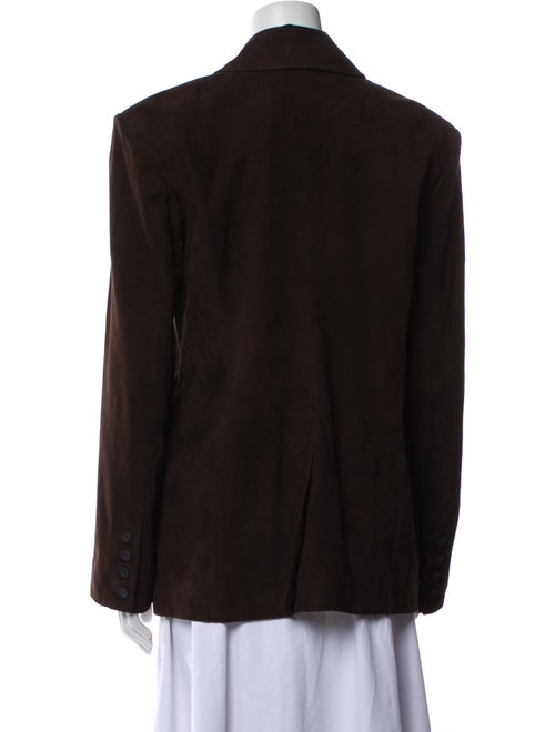 Veda x Reformation Leather Blazer