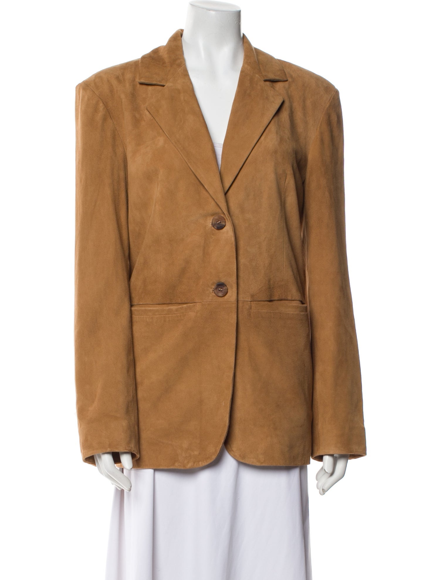 Veda x Reformation Leather Blazer