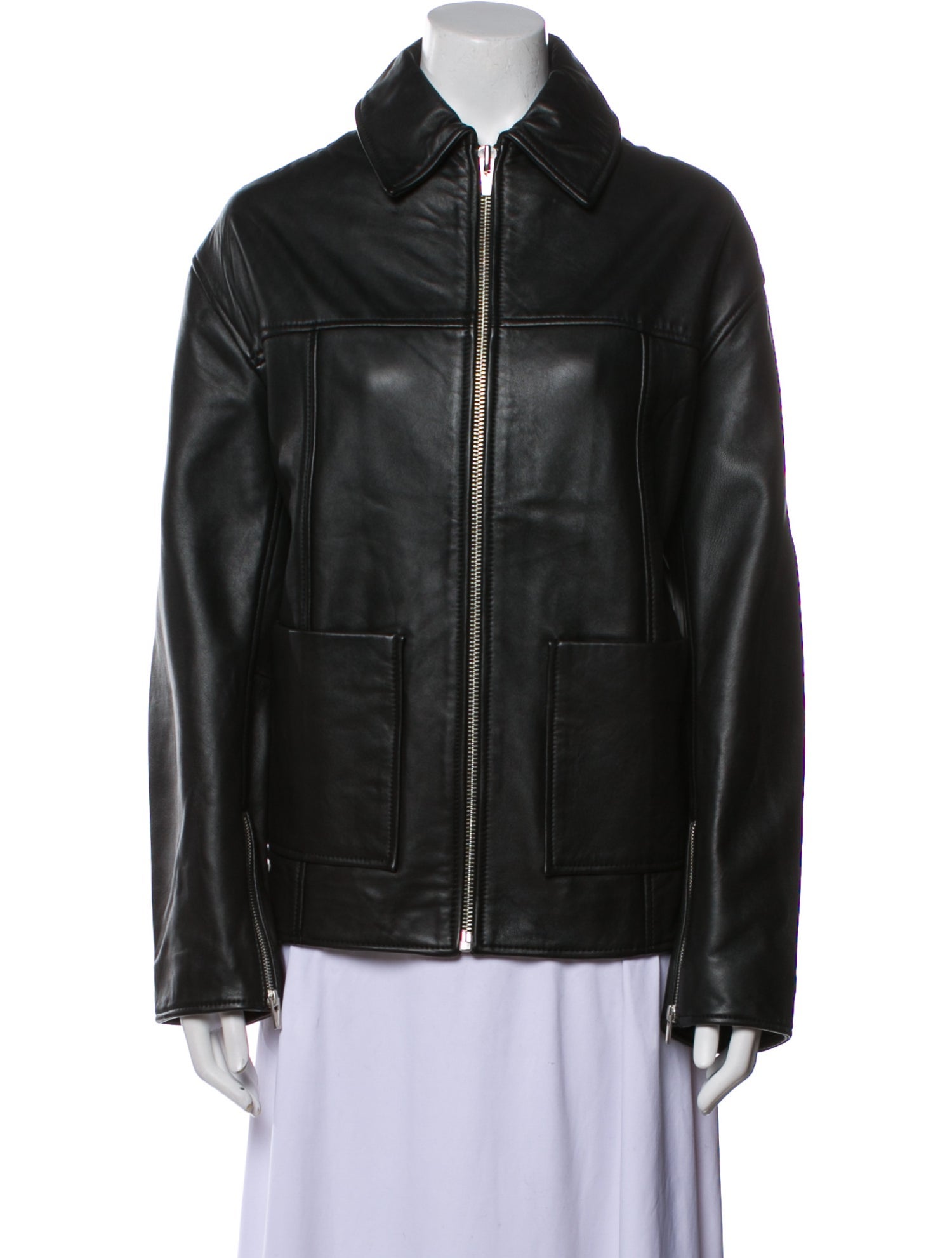 Veda x Reformation Leather Jacket