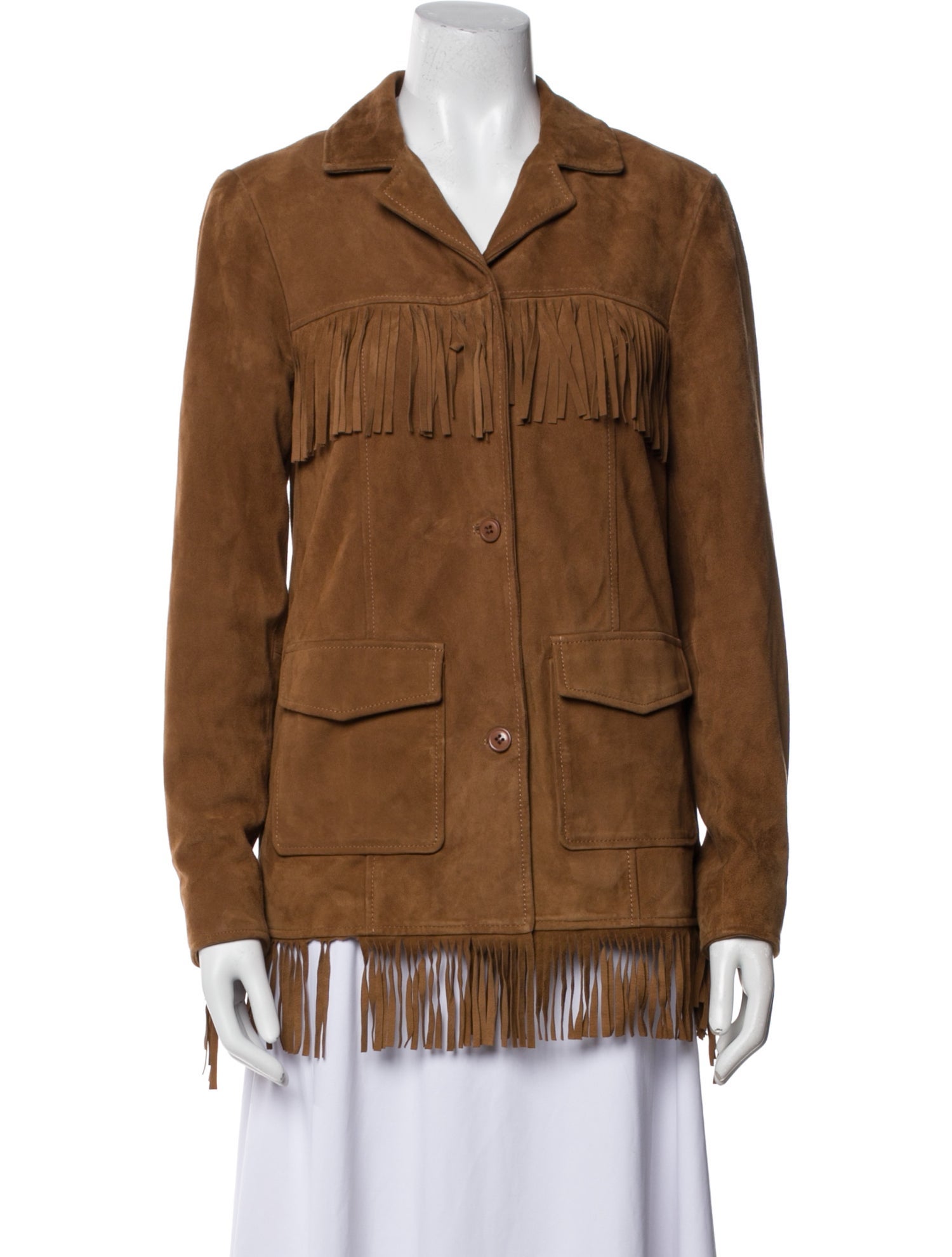 Veda x Reformation Leather Utility Jacket