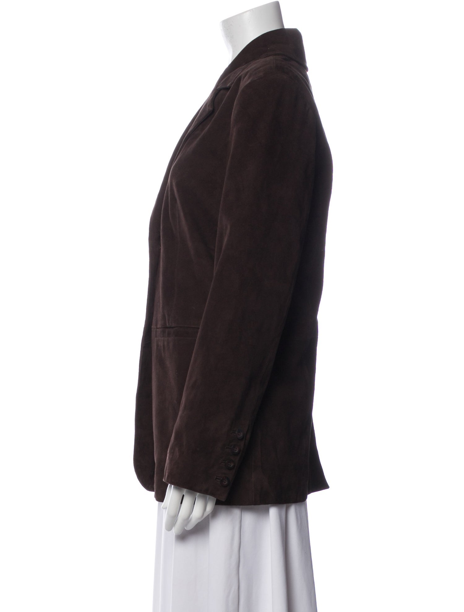 Veda x Reformation Leather Blazer