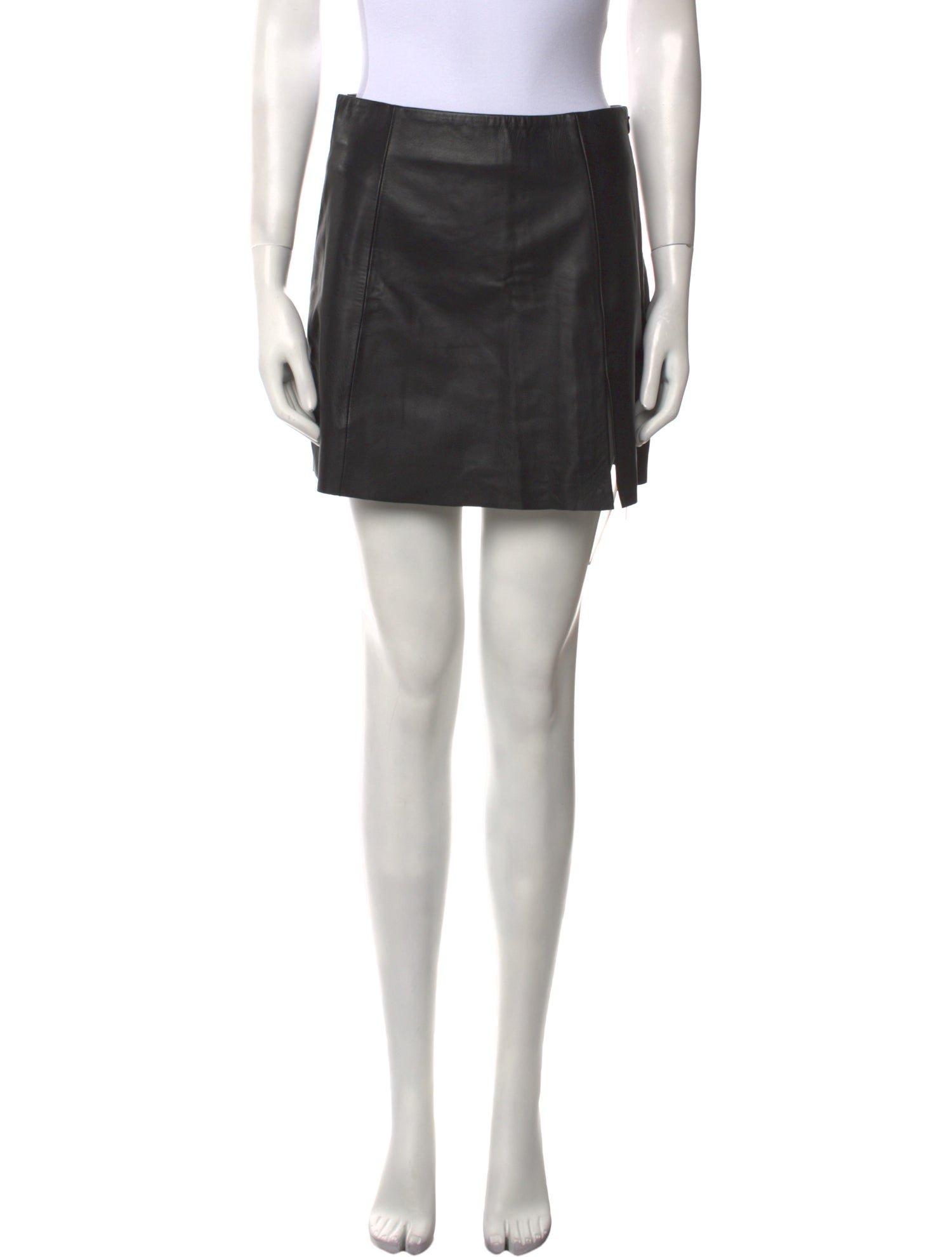 Veda x Reformation Lamb Leather Mini Skirt w/ Tags