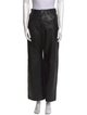 Veda x Reformation Leather Wide Leg Pants