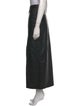 Veda x Reformation Lamb Leather Midi Length Skirt