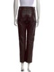 Veda x Reformation Lamb Leather Straight Leg Pants