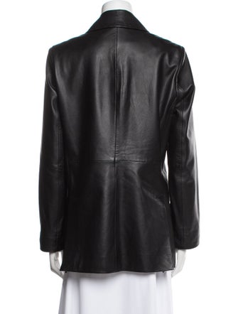 Veda x Reformation Lamb Leather Blazer