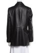 Veda x Reformation Lamb Leather Blazer