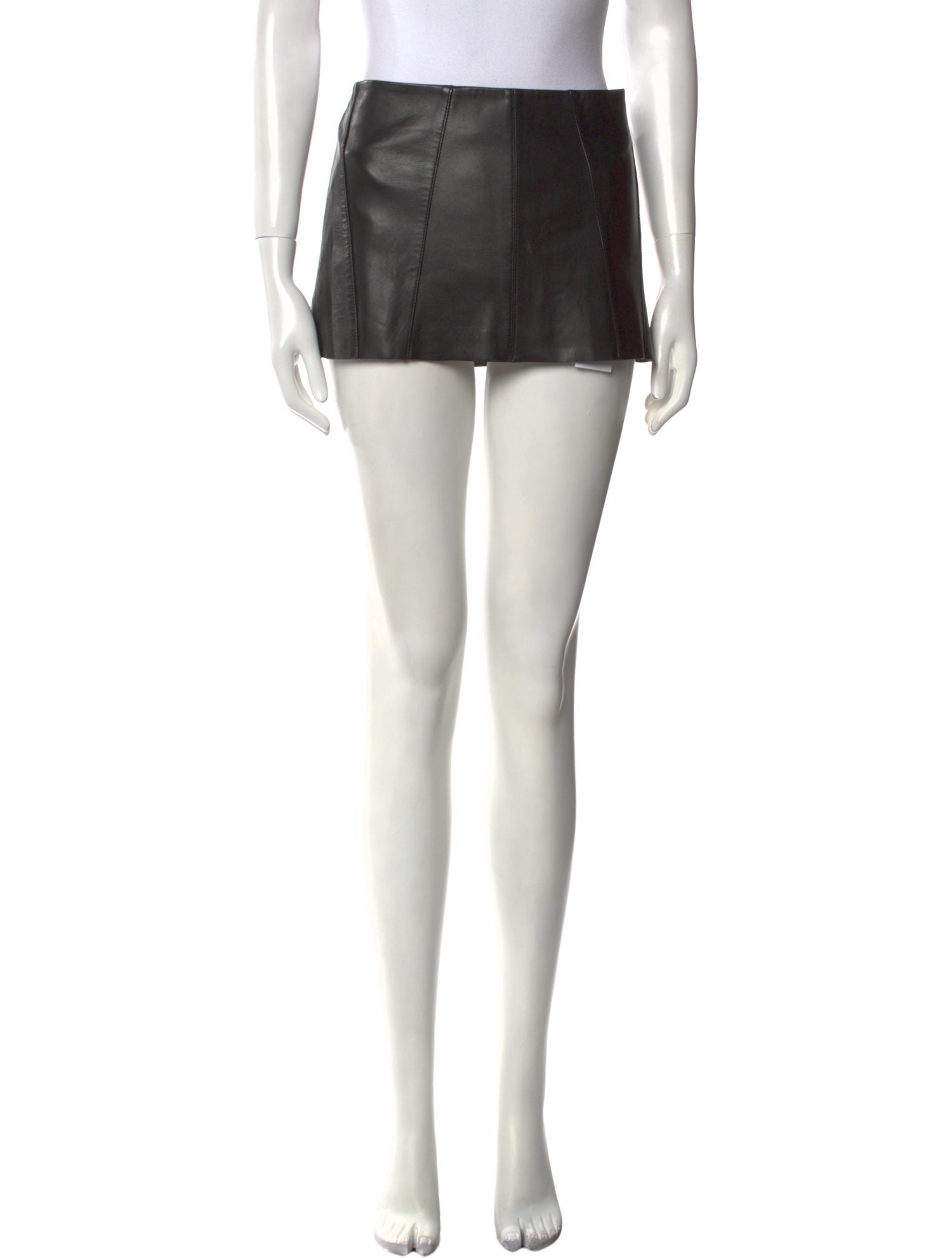 Veda x Reformation Leather Mini Skirt w/ Tags