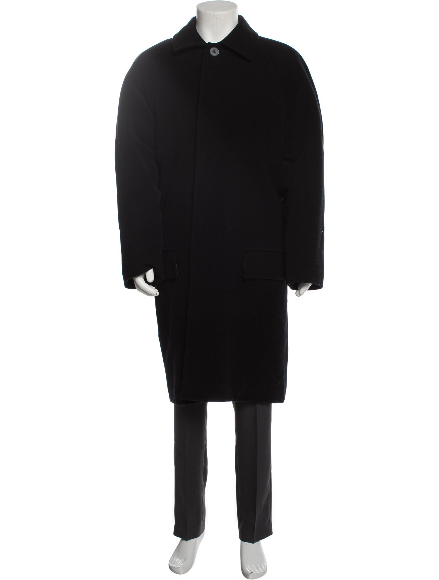 Versus Versace Vintage Virgin Wool Peacoat