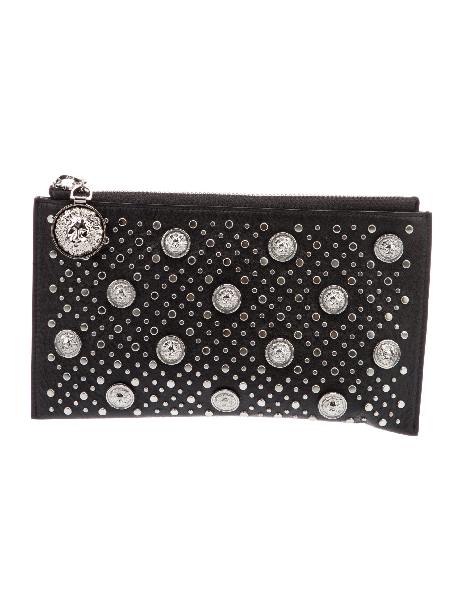 Versus Versace Leather Clutch