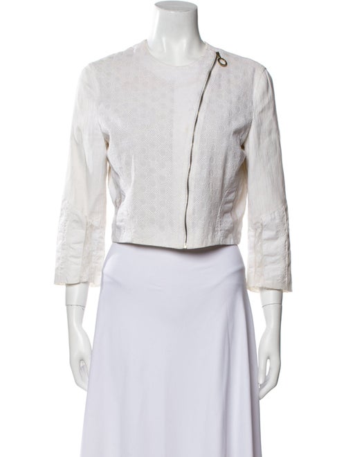 Versus Versace Tweed Pattern Evening Jacket