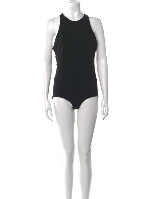 Versus Versace Crew Neck Sleeveless Bodysuit