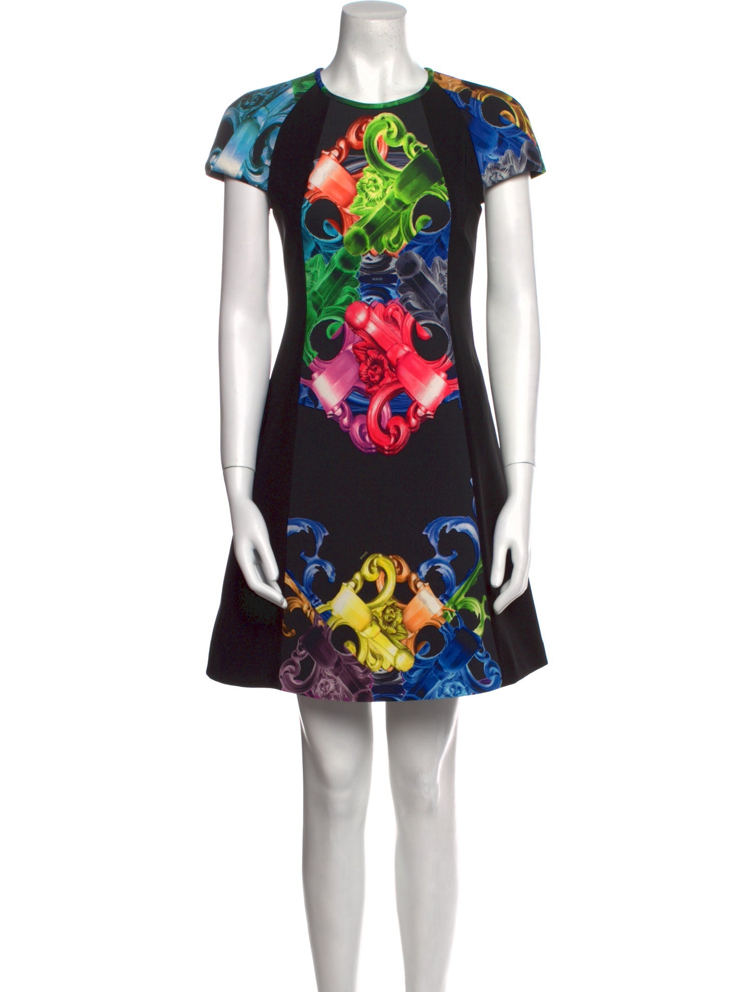 Versus Versace Printed Mini Dress