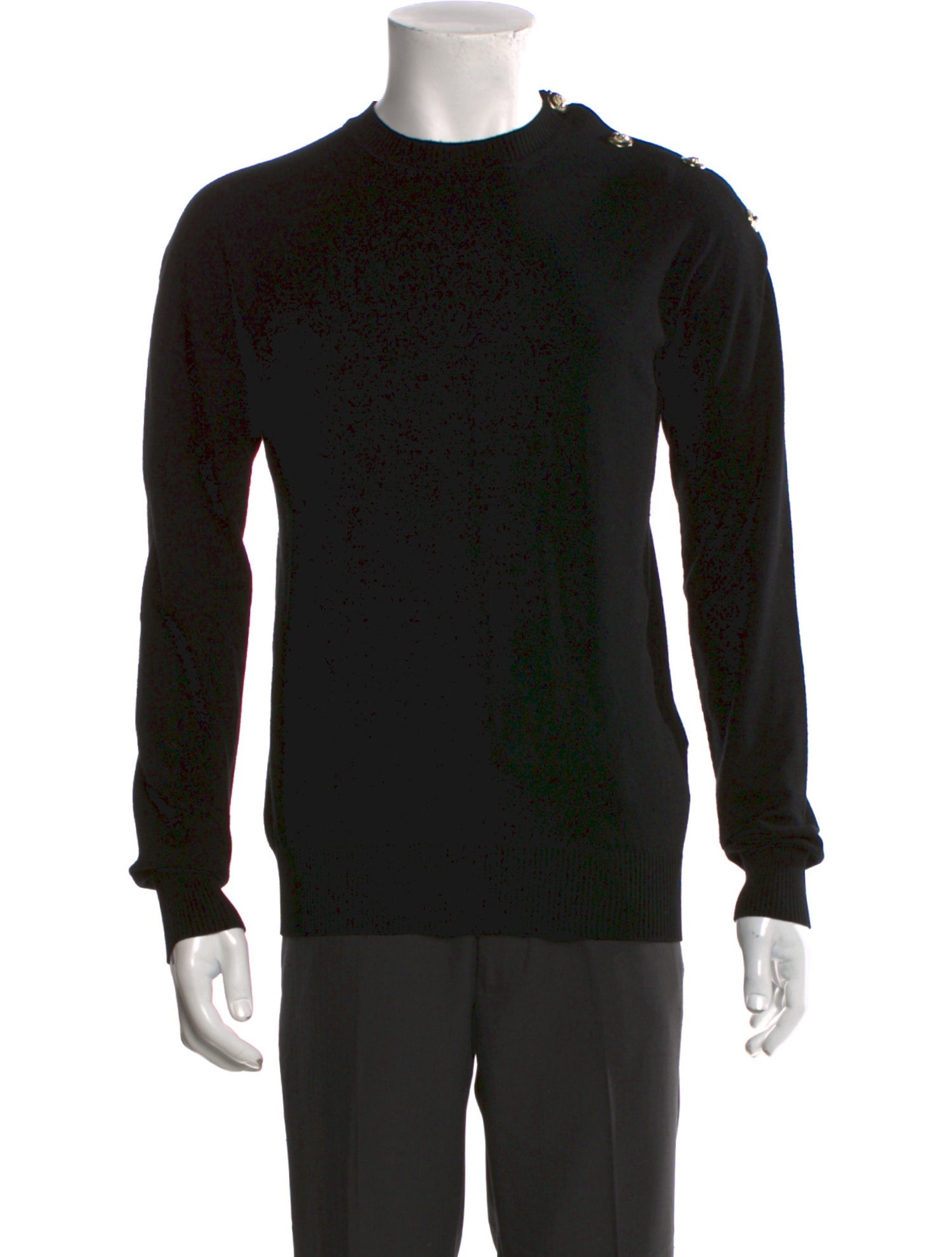 Versus Versace Crew Neck Long Sleeve Pullover