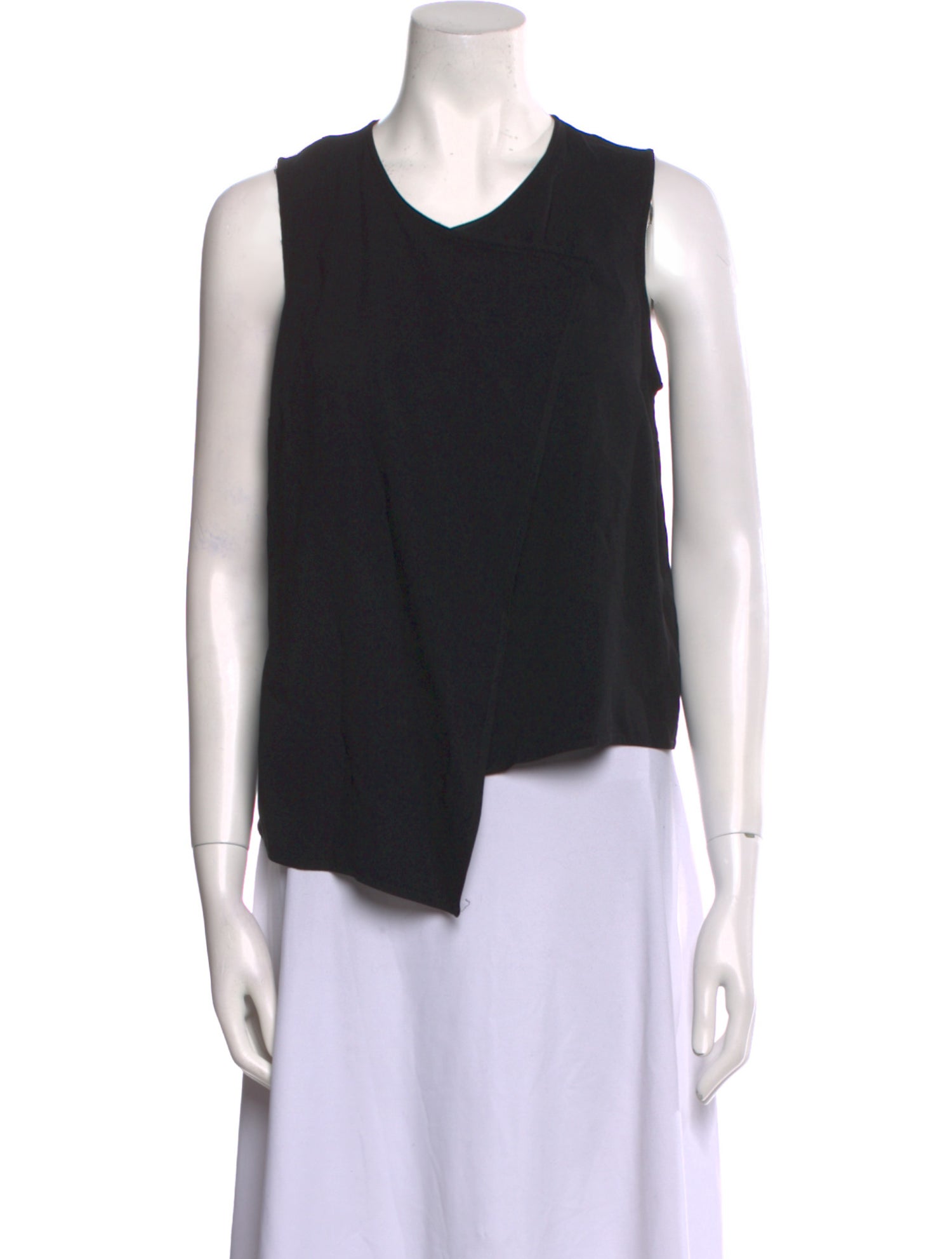 Versus Versace Scoop Neck Sleeveless Top