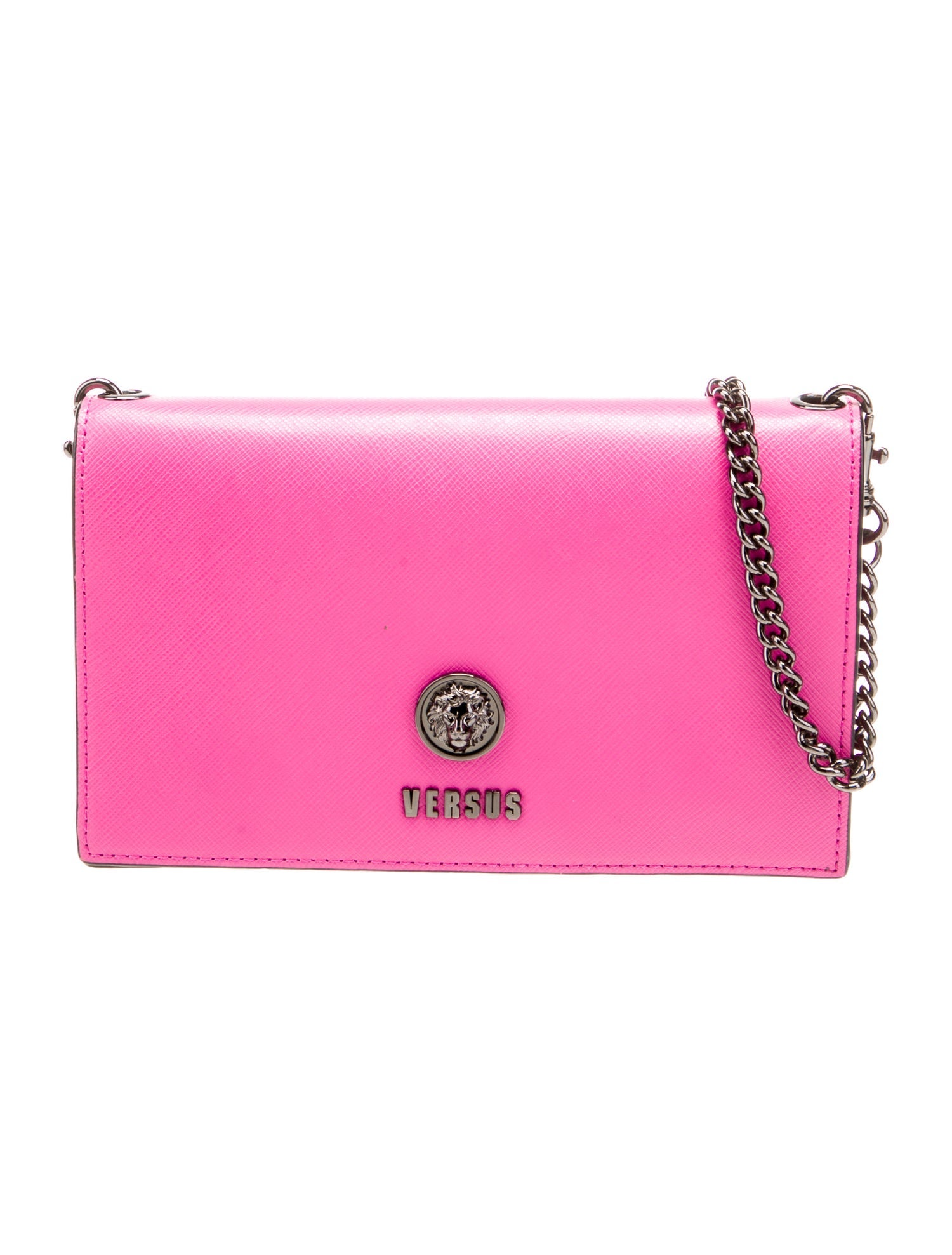 Versus Versace Saffiano Leather Crossbody Bag
