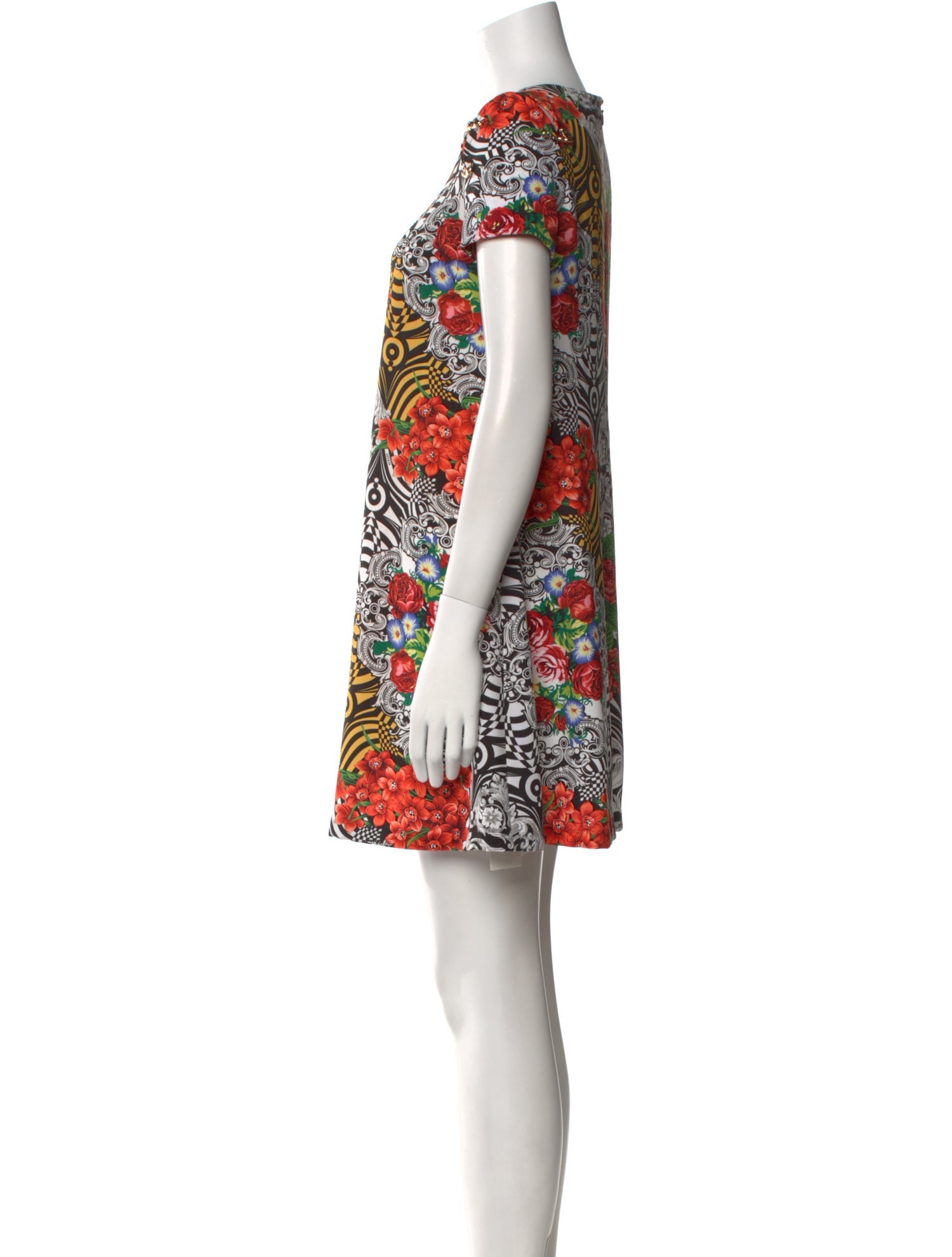 Versus Versace Printed Mini Dress