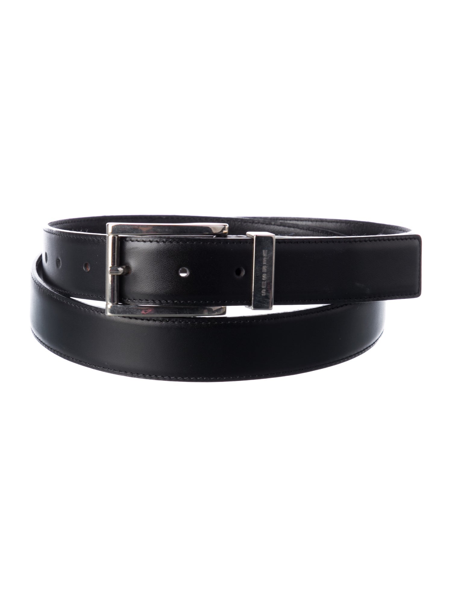 Versus Versace Skinny Leather Belt