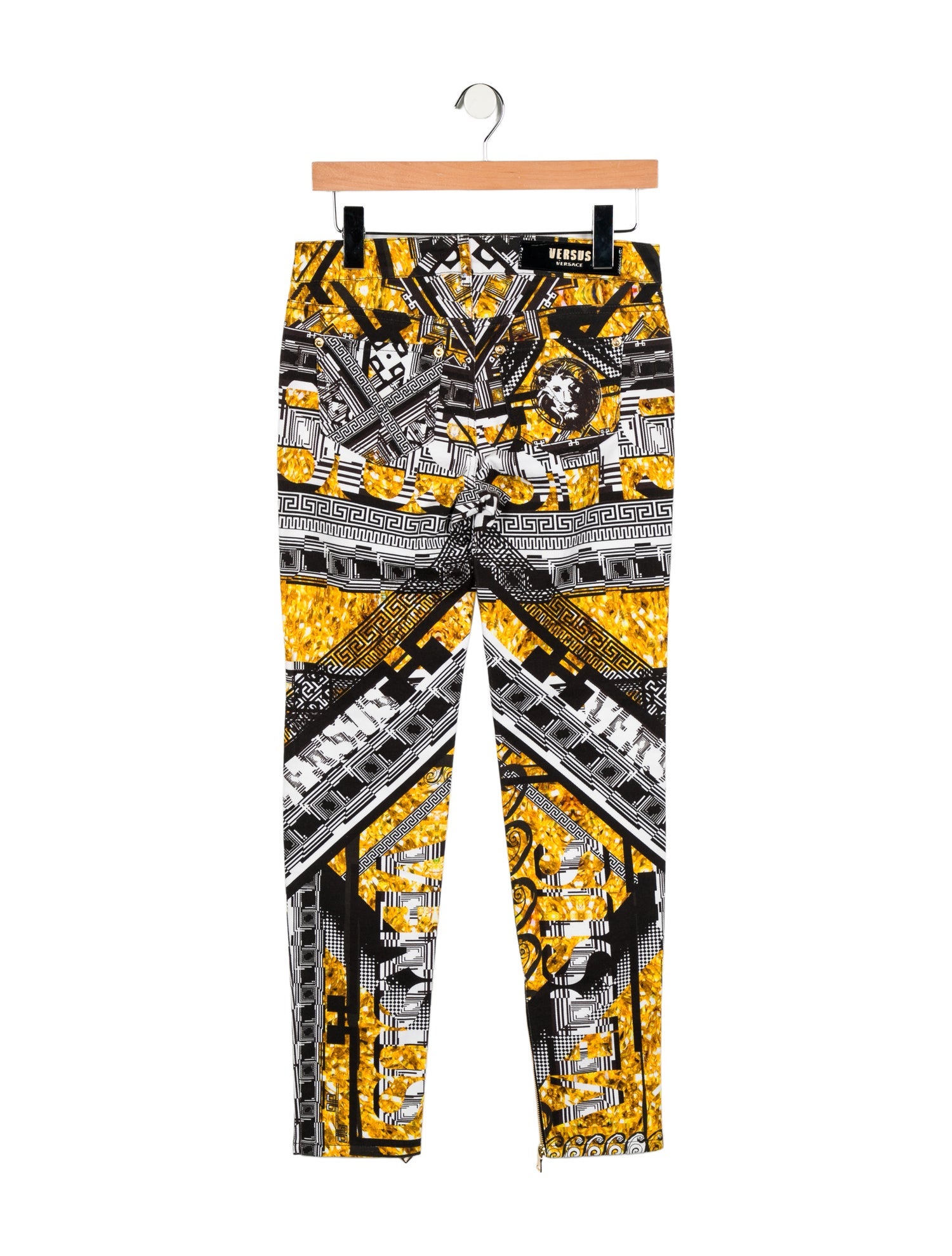 Versus Versace Mid-Rise Skinny Leg Jeans