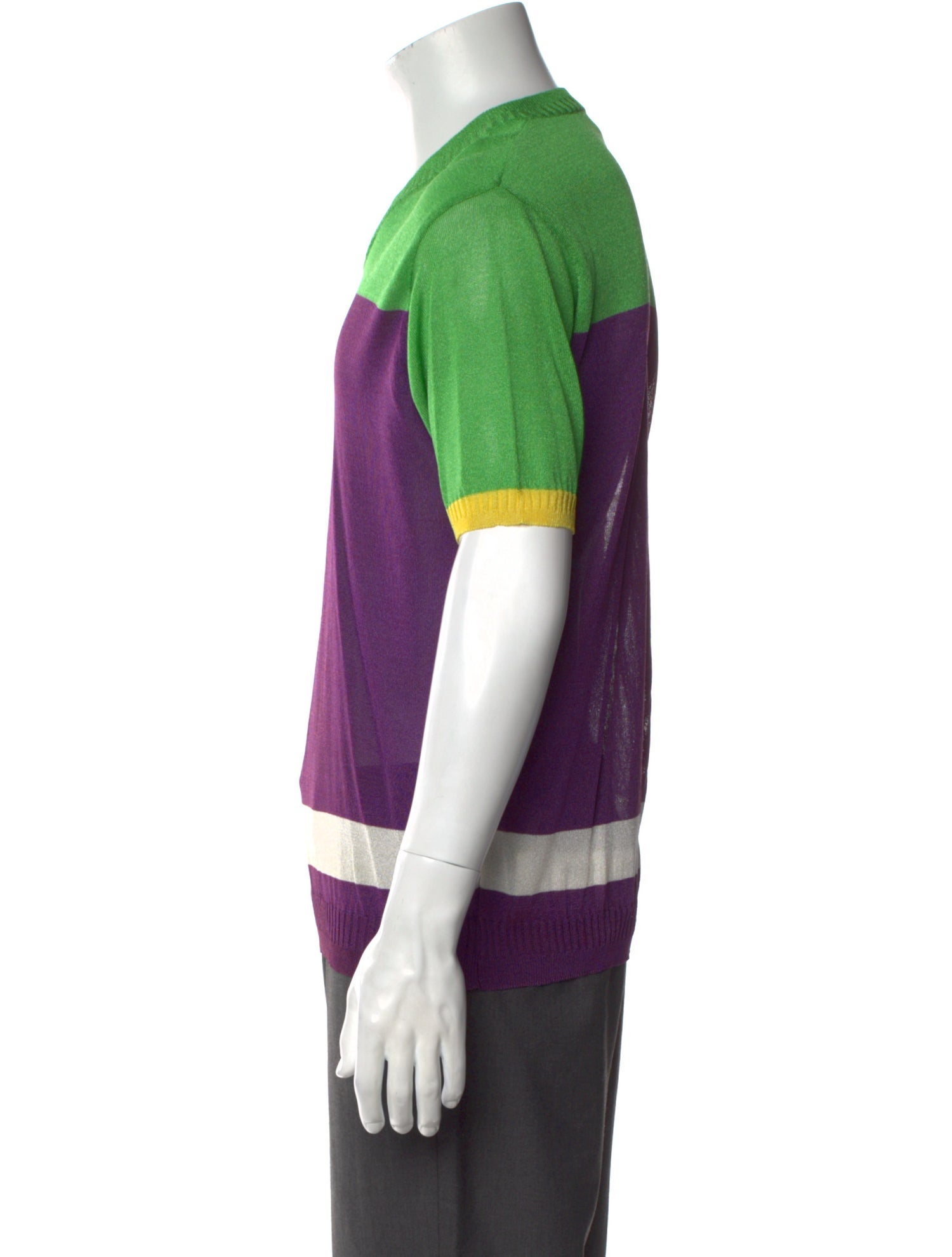 Versus Versace Vintage 1990's Polo Sweater