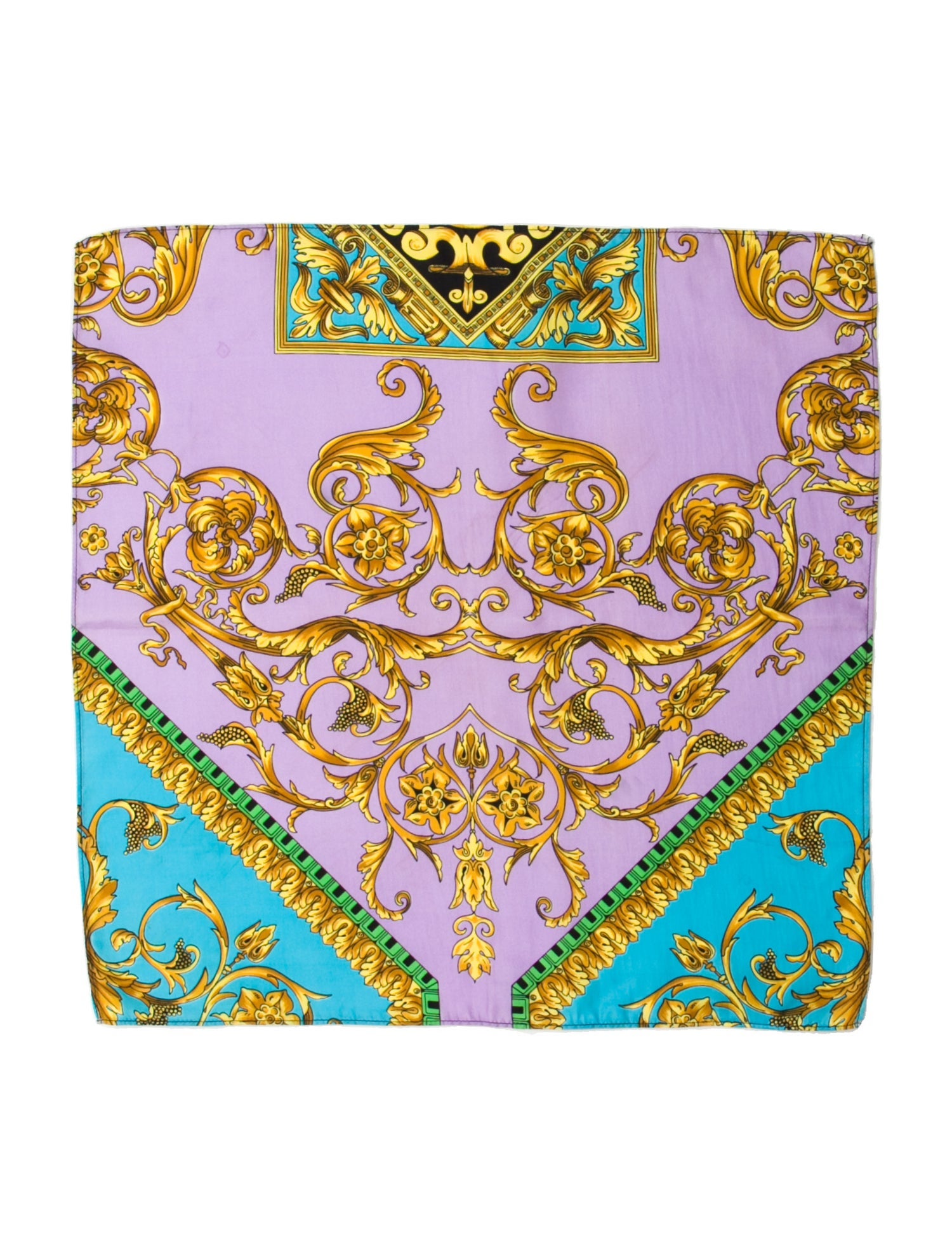 Versus Versace Silk Printed Bandana