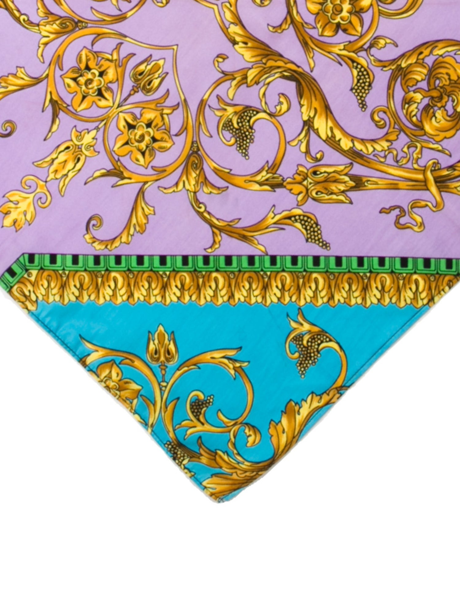 Versus Versace Silk Printed Bandana