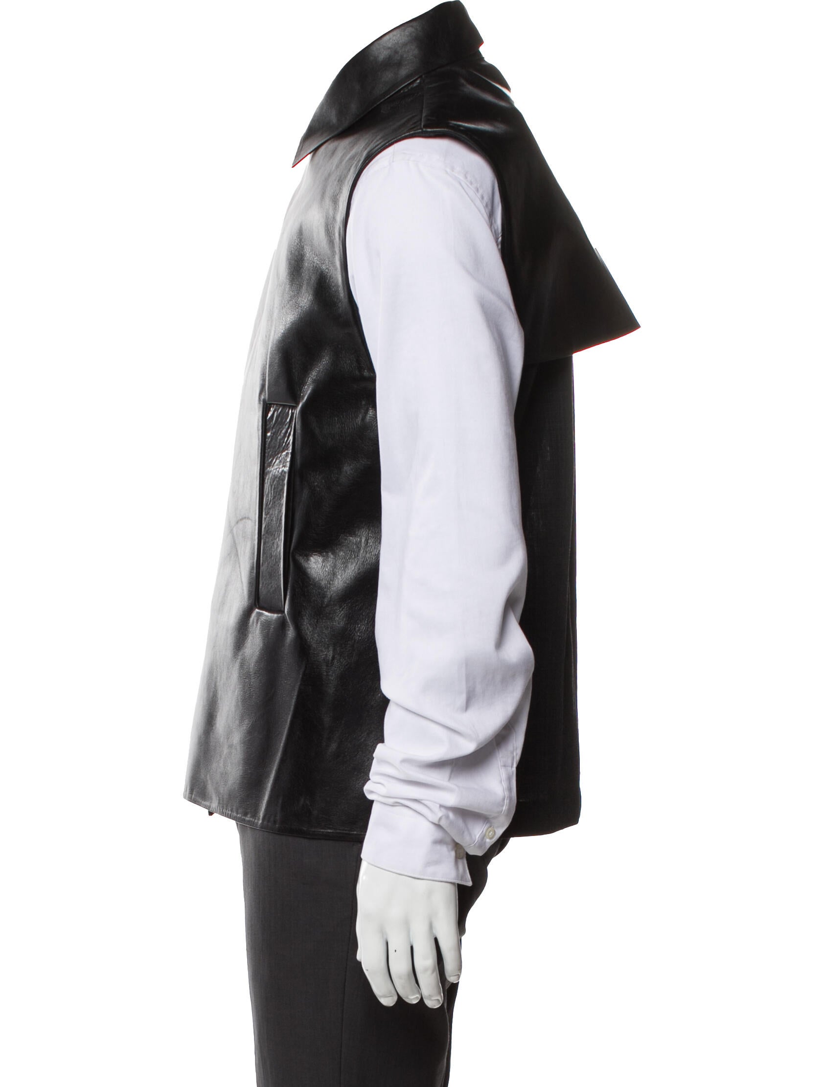 Versus Versace Leather Vest