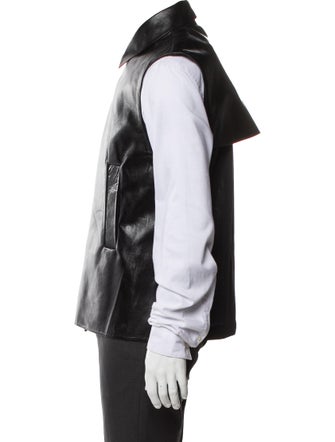 Versus Versace Leather Vest