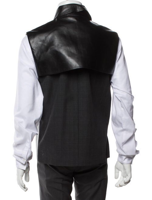 Versus Versace Leather Vest