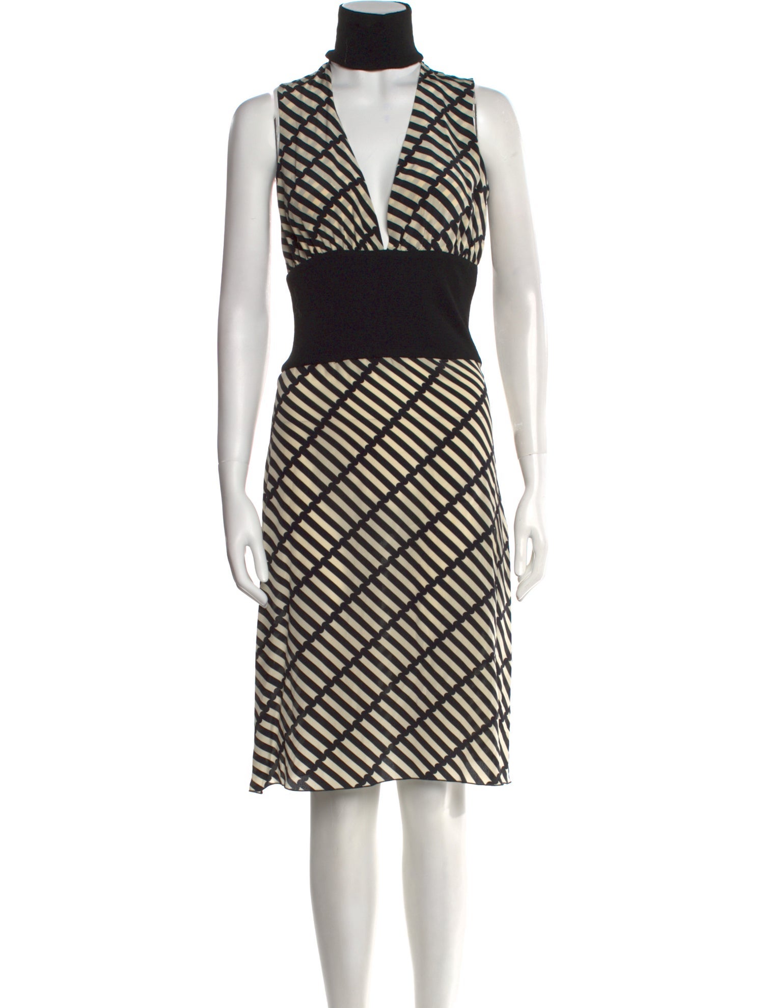 Versus Versace Vintage Knee-Length Dress