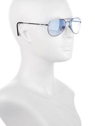 Versus Versace Aviator Tinted Sunglasses
