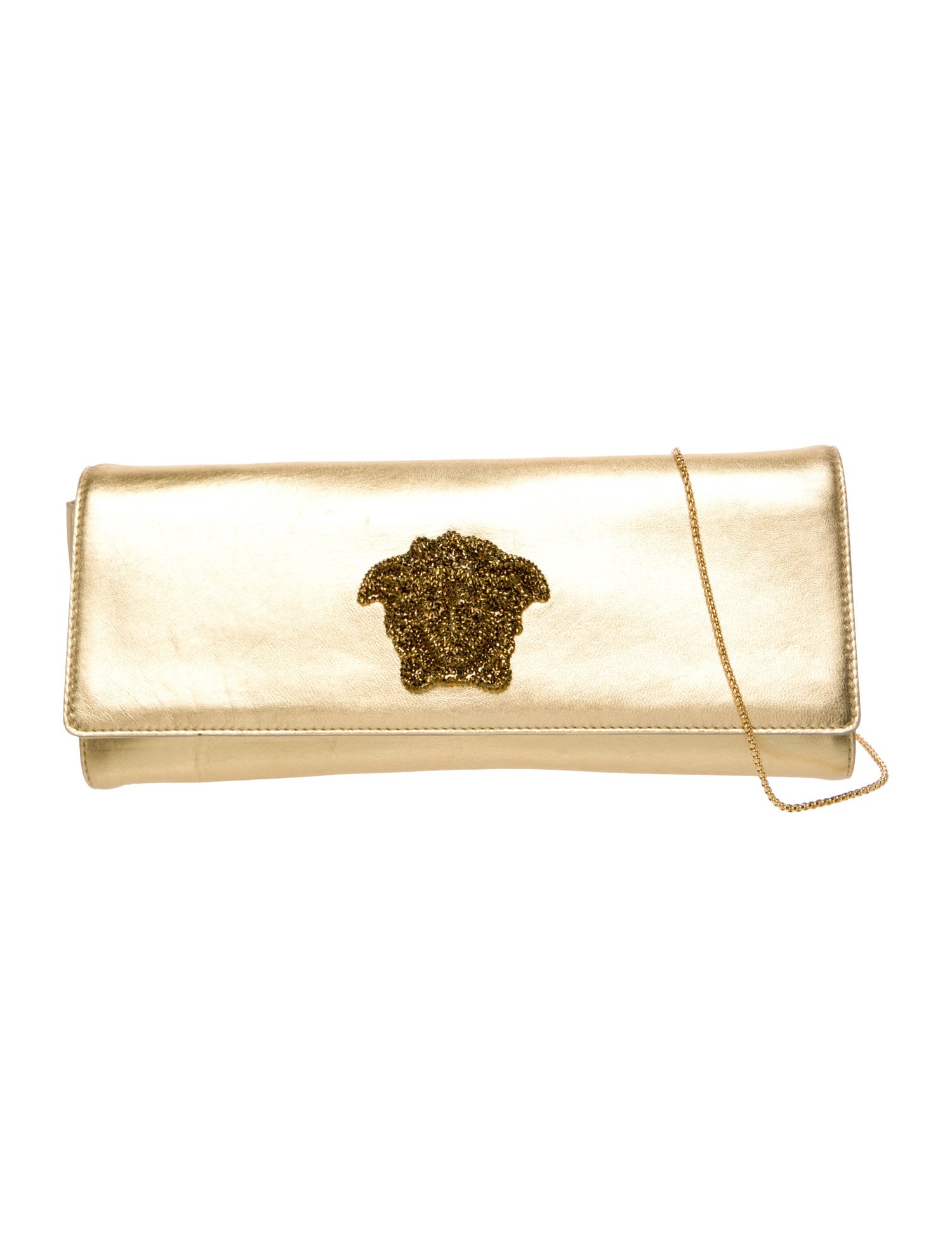 Versus Versace Leather Clutch