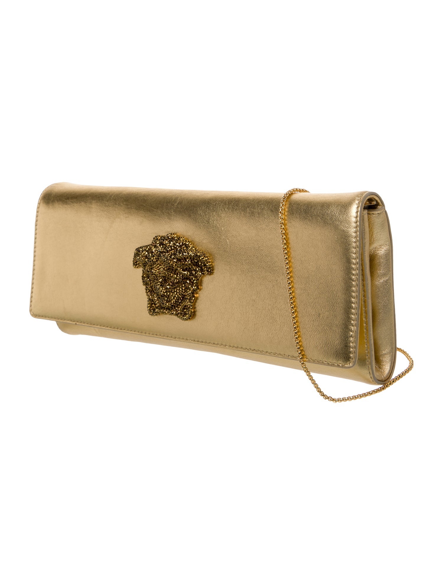 Versus Versace Leather Clutch