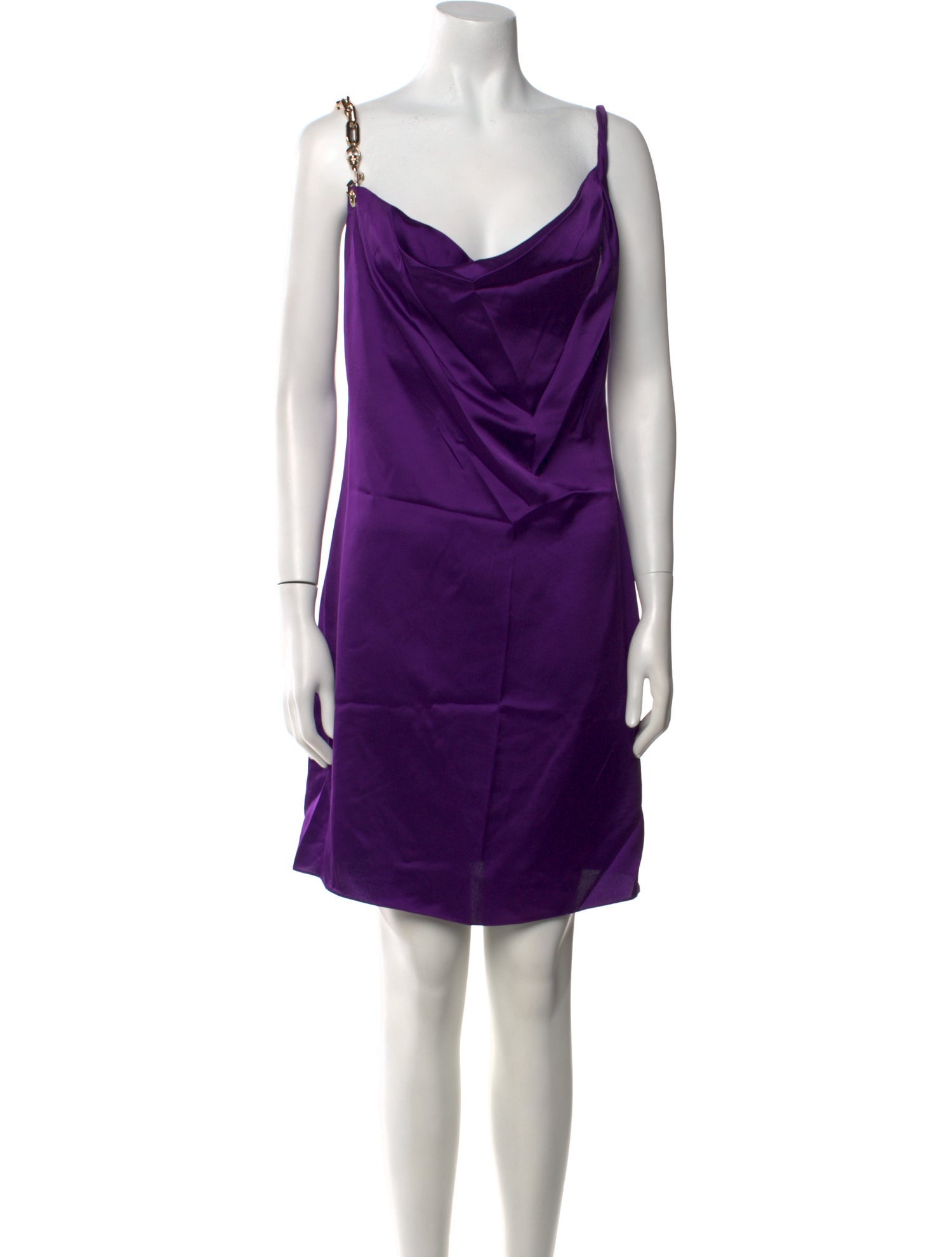 Versus Versace Cowl Neck Mini Dress w/ Tags