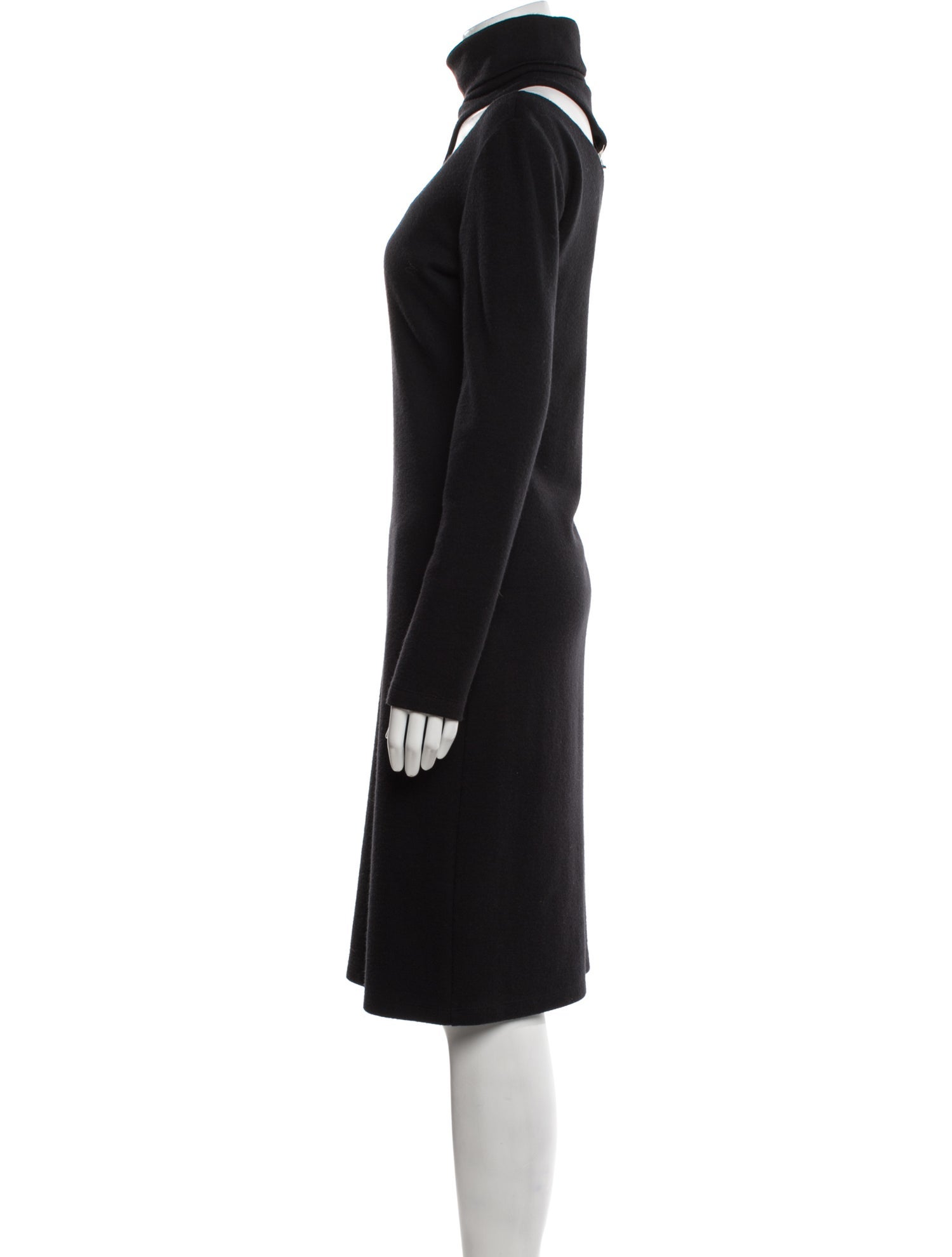 Versus Versace Wool Midi Length Dress