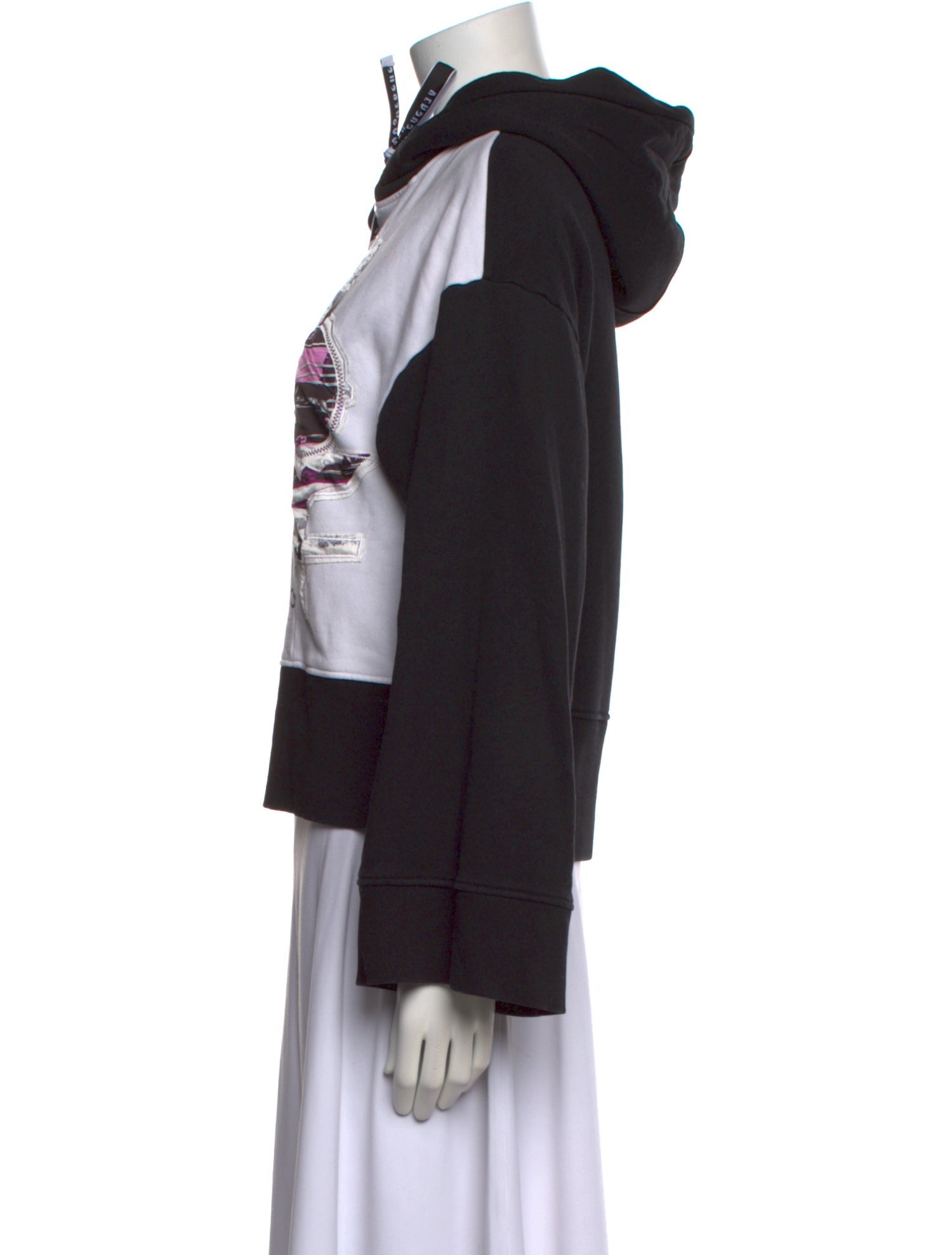 Versus Versace Graphic Print Crew Neck Sweatshirt