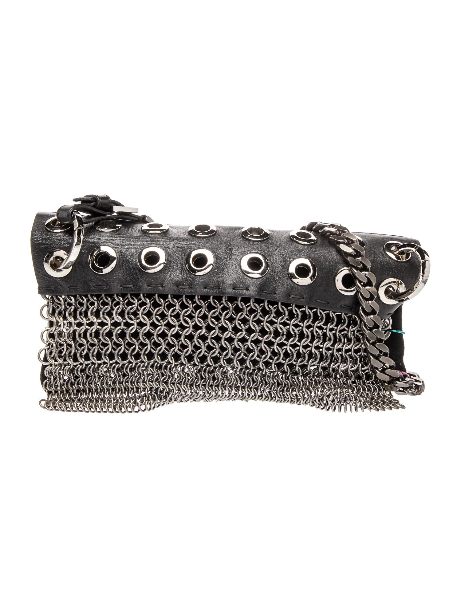 Versus Versace Leather Shoulder Bag