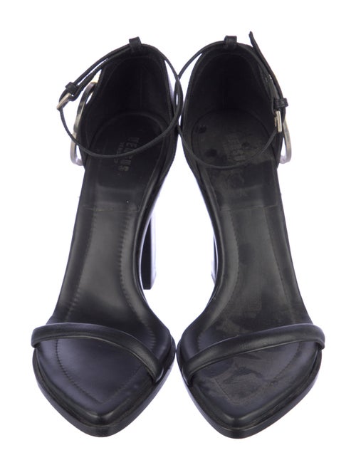 Versus Versace Leather Sandals