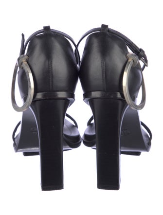 Versus Versace Leather Sandals