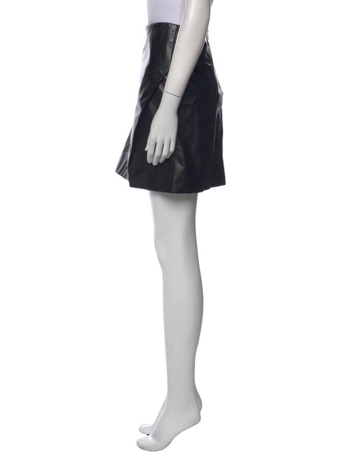 Versus Versace Leather Mini Skirt