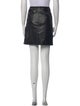 Versus Versace Leather Mini Skirt