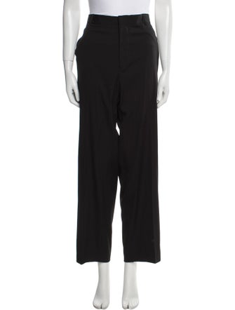 Versus Versace Virgin Wool Wide Leg Pants