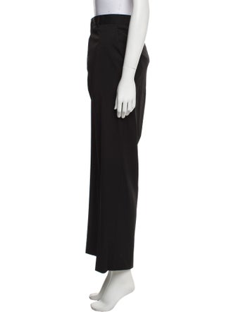 Versus Versace Virgin Wool Wide Leg Pants