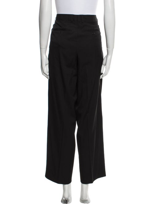 Versus Versace Virgin Wool Wide Leg Pants