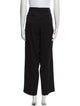 Versus Versace Virgin Wool Wide Leg Pants
