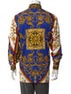 Versus Versace Printed Long Sleeve Shirt