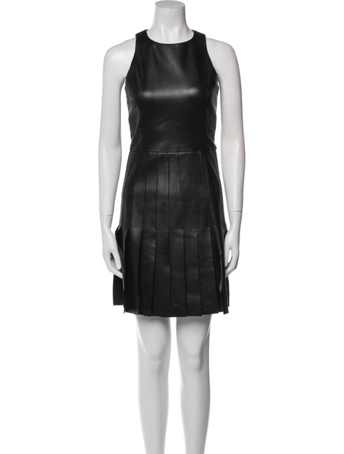 Versus Versace Leather Mini Dress